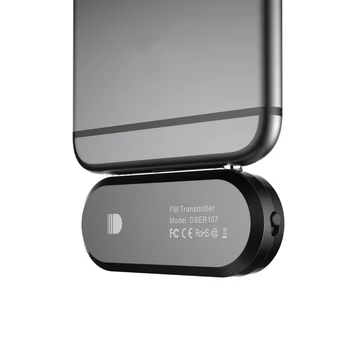 Univerzální FM Vysílač Bezdrátové Audio Adaptér s 3,5 mm Jack pro Xiaomi pro iPhone IOS Android Auto Speaker