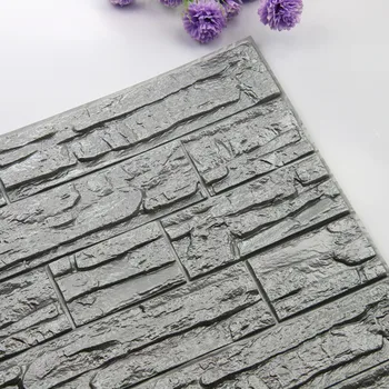 13 Barev Diy 3d Brick Pe Pěnová Samolepka na Zeď Reliéfní Zeď Obtisk Plakát Tapety Panelů Pokoj Obtisk Kamene, Dekorace 60cmx30cm