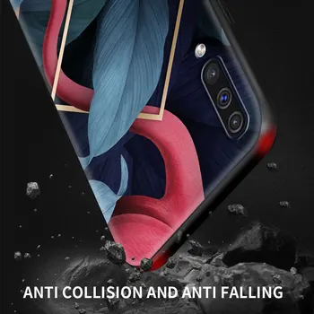 Měkké TPU Pouzdro pro Samsung Galaxy A32 A52 A72 4G A21S A51 A71 A12 A02S A21 EU A31 A41 5G Telefonu Coque Shell Zvířata Flamingo
