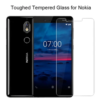 Ochranné Screen Protector Telefon Fólie pro Nokia 5.1 Plus 1 2 3 9H HD Jasné, Nevýbušných Tvrzené Sklo pro Nokia 3.1 5 4 2018