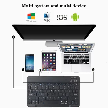 Pro Samsung Galaxy Tab 10.1 2019 T510 T515/Tab A7 2020 T500 T505 10.4 Proti pádu Tabletu Skládací Stojan Pouzdro +Bluetooth Klávesnice
