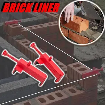 Brick builder Liniové Zeď budovy drát rám cihlové Vložky Runner Drát Zásuvka Zednické Nástroj Fixer pro provedení Stavby C50