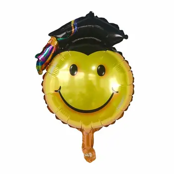 50ks Maturitní Maturitní Balónky Party Dekorace Bakalářské Klobouk Sova Trofej Hvězdičkový Tvaru Fólie Helium Balónky Globos Roku 2021