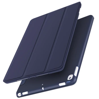 Pouzdro Pro iPad 10.2 2020 2019, PU Kůže Tri-Fold Kryt Stojanu Pro iPad. 7. 8. Gen 10.2 Palcová Případě, Silikon