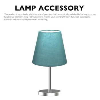 1ks Lehký Praktické Opakovaně použitelné Odolné Dekorativní Stínidlo Lampy Kryt Hadřík pro Office Home Ložnice
