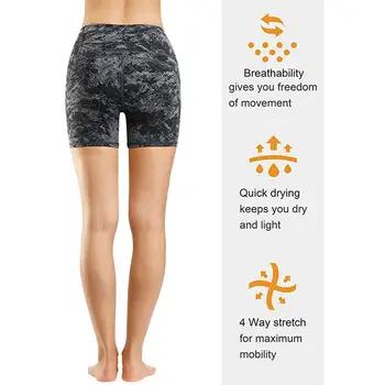 Tělocvična Jogging Kraťasy Jóga Šortky Ženy S Vysokým Pasem Zvedání Push Up Těsné Sportovní Pocket Fitness Yoga Krátké Kalhoty