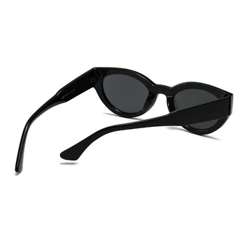 LongKeeper Vintage Black Cat Eye sluneční Brýle, Ženy, Luxusní Značky Designer Brýle Lentes De Sol Mujer UV400