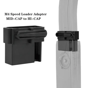 Rychlé Speed Loader Adaptér Mag Converter Portable Rychle, Výplň Konektor Držitel Lovecké Střelbě Příslušenství Pro M4