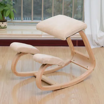 Původní klečí židli, stoličku ergonomické správné držení těla chrániče kolen anti-krátkozrakost židle dřevěné domácí kancelářský nábytek