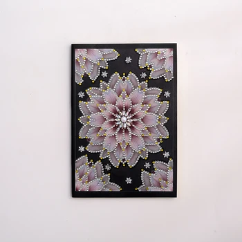 5D Diamond Malování Notebook Abstraktní Květina Speciální Diamantový Výšivky Příslušenství Vánoční Řemeslo Kit Dárek