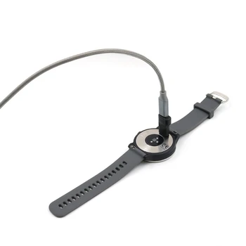 USB 3.1 Typ C Samice 4pin Poplatku Převodník Adaptér pro Garmin Přístup S40/S60/X10/S10 Venu Fenix 6/6X PRO Solární chytré hodinky