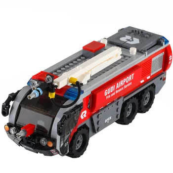 Nové 520pcs Města Záchranné Hasičské Stavební Bloky Model Hasič Obrázek hasičských Záchranný Vůz Vzdělávací Cihly Hračky pro Děti