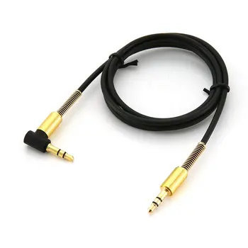 Audio Kabel 3,5 Mm Jack Reproduktorový Kabel zástrčka pro DVD, Zesilovač, Reproduktory, Sluchátka, Audio 1m Prodlužovací Kabel AUX polyetylénový Sáček