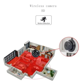 1080P bezpečnostní Kamery S Wifi Dálkové Ovládání, Monitorování, Zabezpečení, Ochrana Detekce Kamera Mini IP Kamera WiFi
