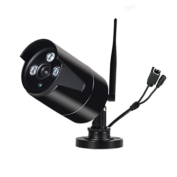 6CH 1080P HD Aduio Bezdrátové NVR Kit P2P 1080P Krytý Venkovní IR Noční Vidění Bezpečnostní 2.0 MP Audio IP Kamera WIFI CCTV Systém