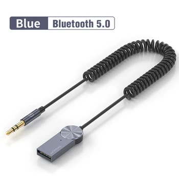 KUULAA Bluetooth 5.0 Přijímač Pro Bezdrátový USB Adaptér 3,5 mm 3,5 Jack Aux Audio Hudební Vysílač Auto Bluetooth Adaptér 5.0