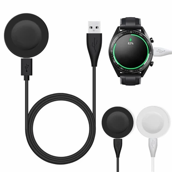 Univerzální Inteligentní Hodinky Magnetická Nabíječka Dock Pro Huawei Watch GT2 Pro USB Bezdrátový Přenosný 1m Kabel Rychlé Nabíjení Základnové Stanice