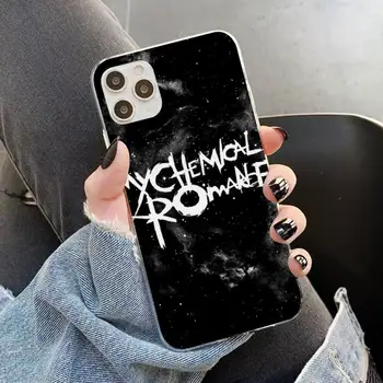 YNDFCNB my Chemical Romance Telefon Pouzdro pro iPhone 11 12 pro XS MAX 8 7 6 6S Plus X 5S SE ROKU 2020 XR případě