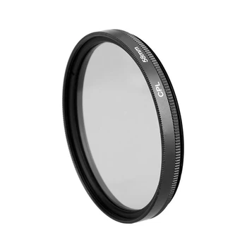 58mm CPL Kruhový Polarizační Filtr Polarizační Skla pro Canon Nikon