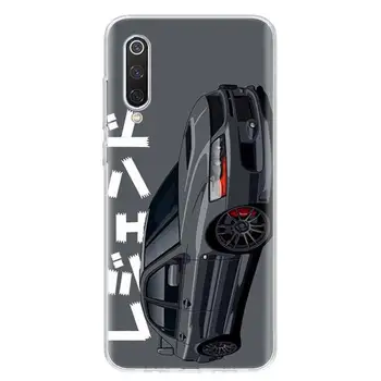 JDM Tokyo Drift Sportovní Auto Telefon Pouzdro Pro Xiaomi Redmi 9C 9 8 7 6 9A 8A 7A 6A Note10 9 9 8 8T 7 6 5 5A Pro S2 K20 K30 Případě