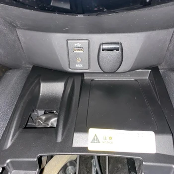 15w auto QI wirelwss nabíječka rychlé nabíjení deska telefonu nabíječka pro Nissan Qashqai J11 2019-2021 X-Trail T32-2016 příslušenství