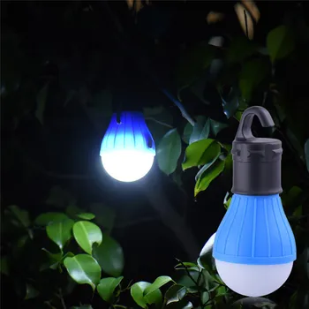 4 Barvy Přenosné Visí Stan Lampa Nouzové Světlo LED Žárovky Camping Lantern pro Horolezecké Aktivity Turismus Venkovní