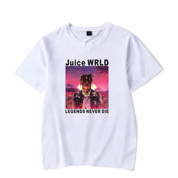 Šťáva Wrld T Košile Hip hop Zpěvák 3D Tisk T Tričko Pánské Streetwear Módy Unisex Top Rapper Fan Club Harajuku Ženy, Děti T-shirt